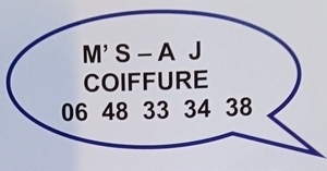 M'S-AJ Coiffure  Neuvic, Professionnel indépendant